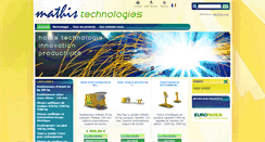 Desktop Screenshot of mathis-technologies.fr